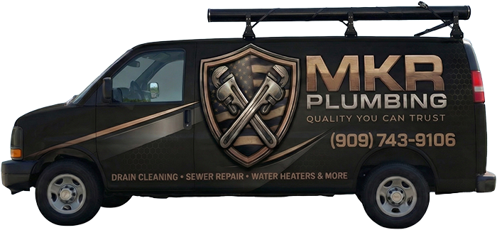 MKR Plumbing Van