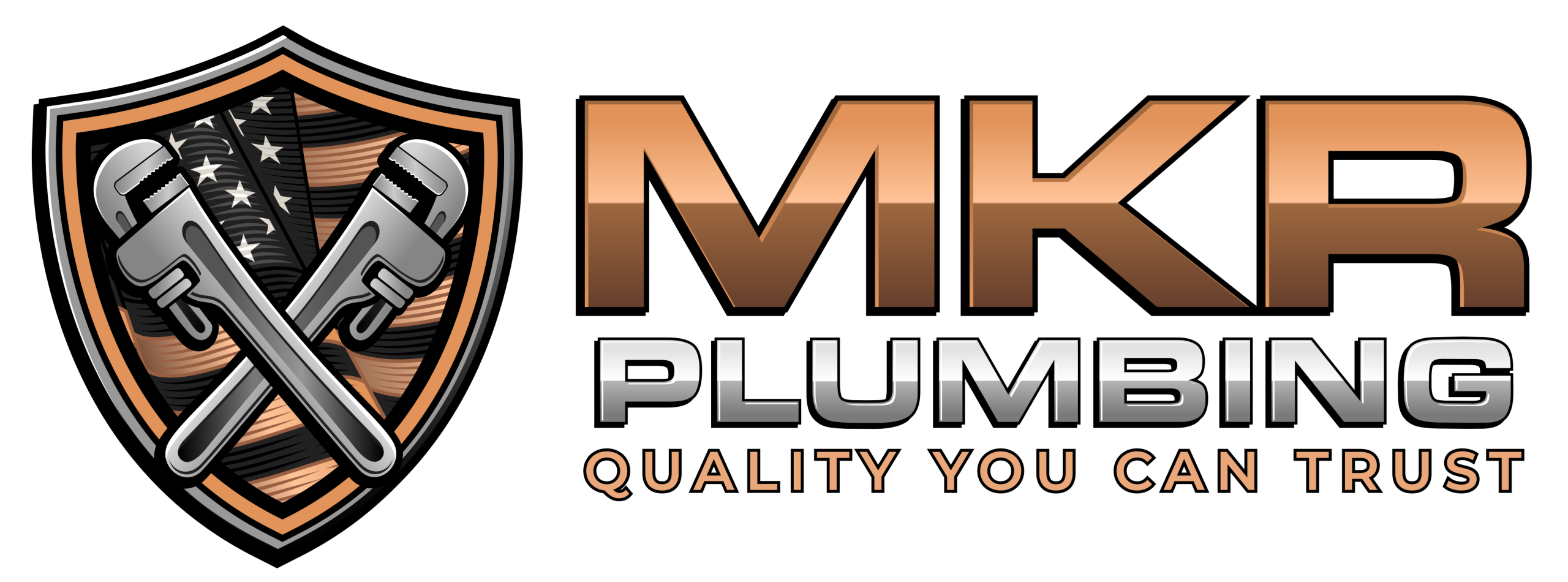 MKR Plumbing Logo